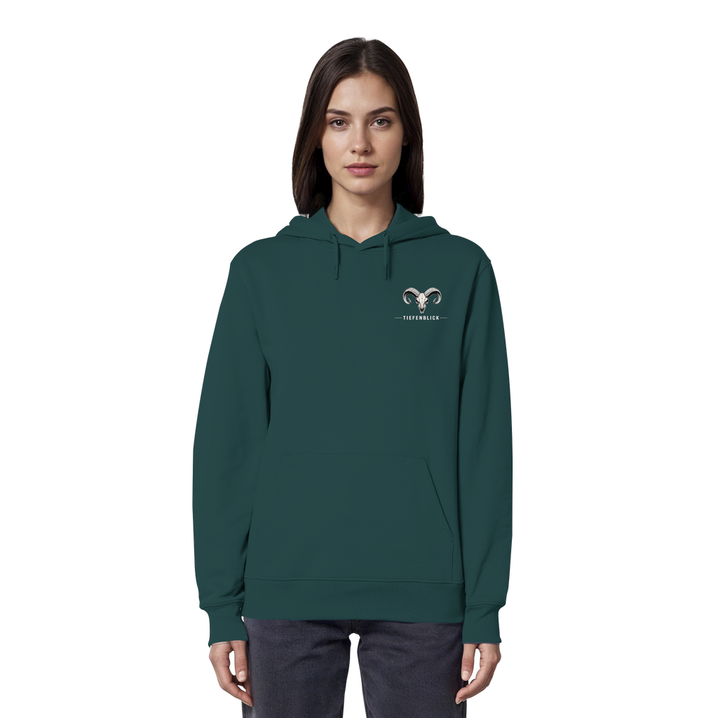 Tiefenblick Urlaub Fun  - Organic Hoodie