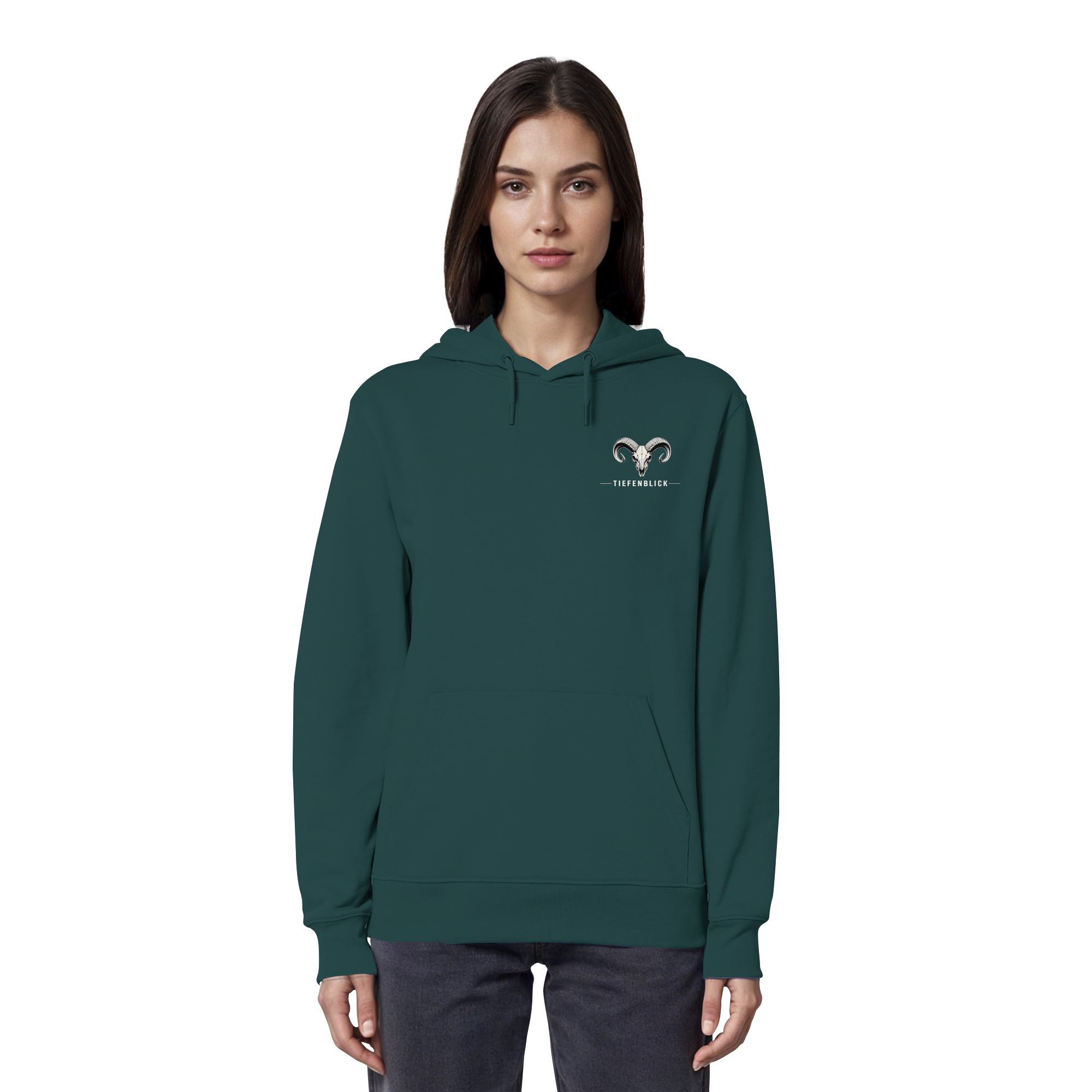 Tiefenblick Urlaub Fun  - Organic Hoodie
