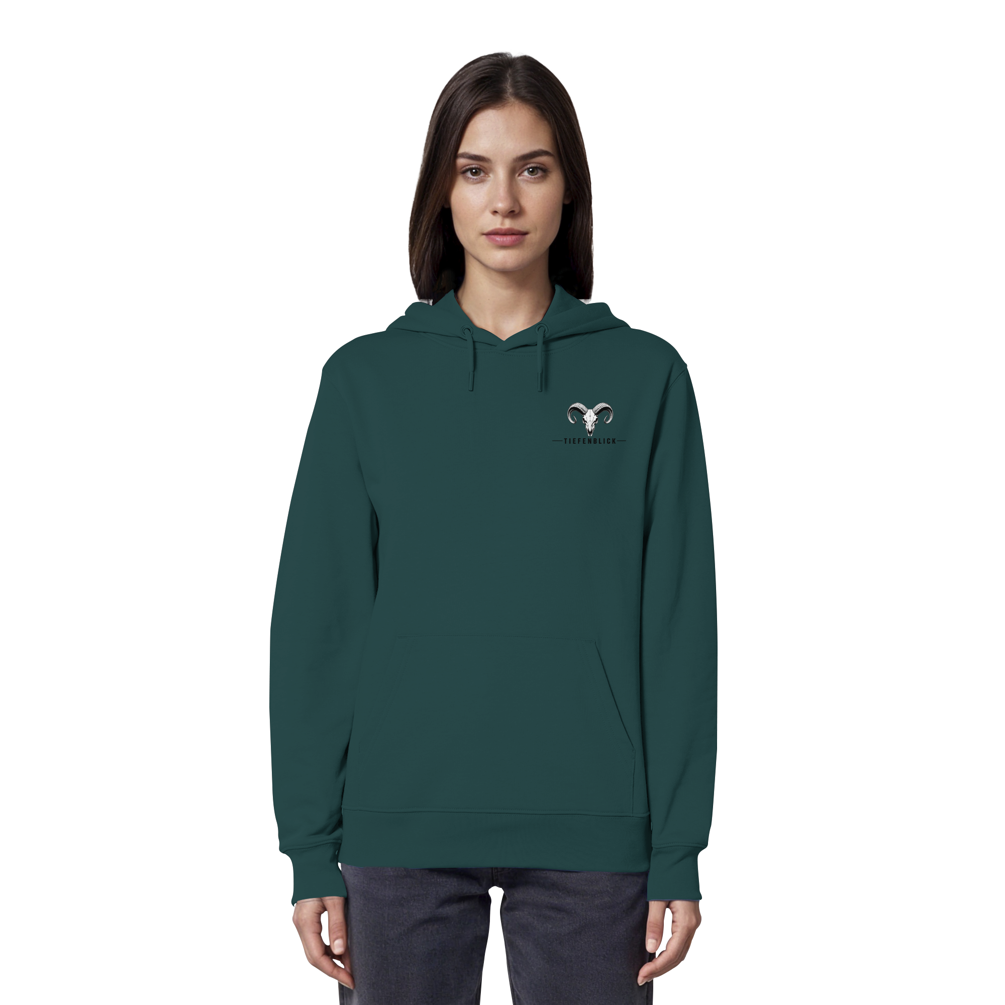 Tiefenblick Skelett Fun  - Organic Hoodie