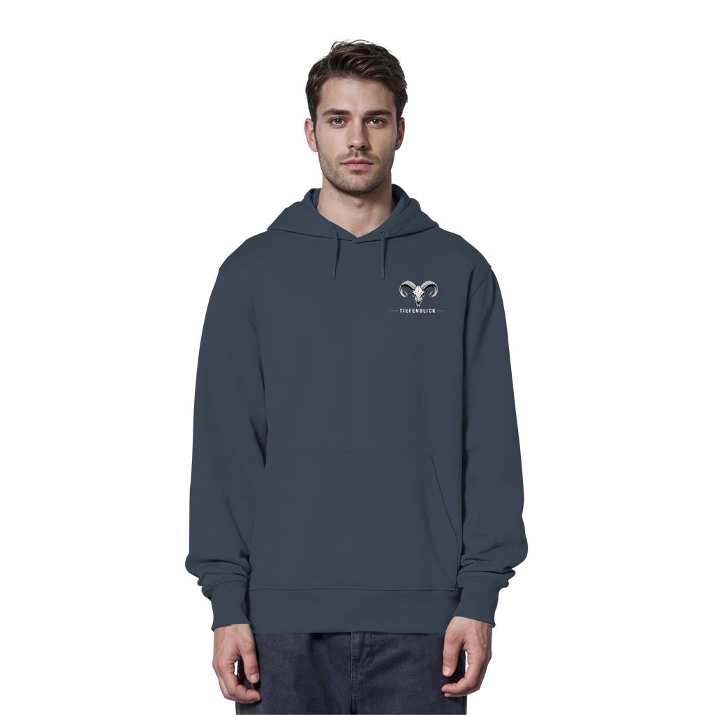 Tiefenblick Urlaub Fun  - Organic Hoodie