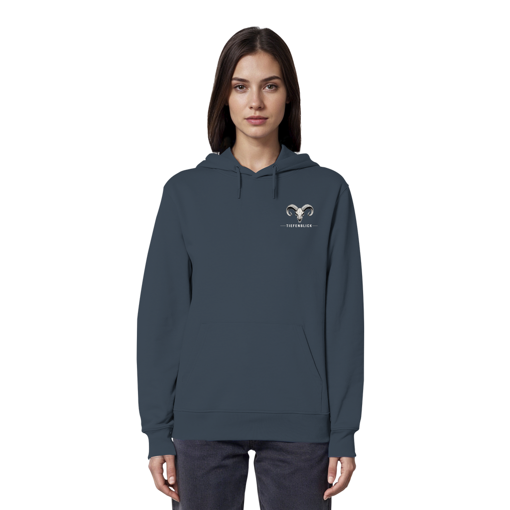 Tiefenblick Urlaub Fun  - Organic Hoodie