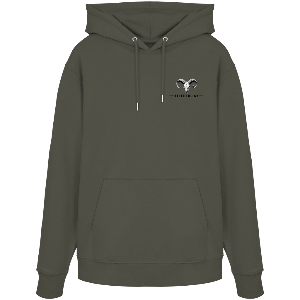 Tiefenblick Snowboarden- Organic Hoodie