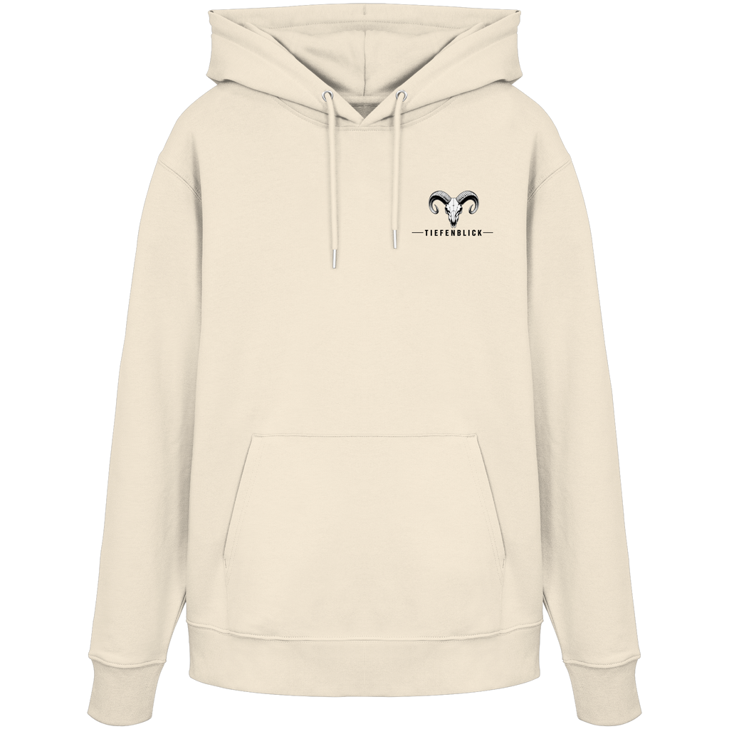 Tiefenblick Snowboarden- Organic Hoodie