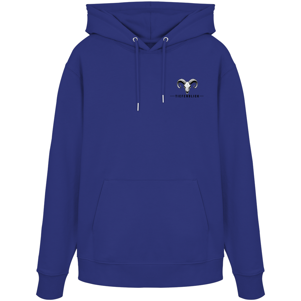 Tiefenblick Snowboarden Halfpipe  - Organic Hoodie