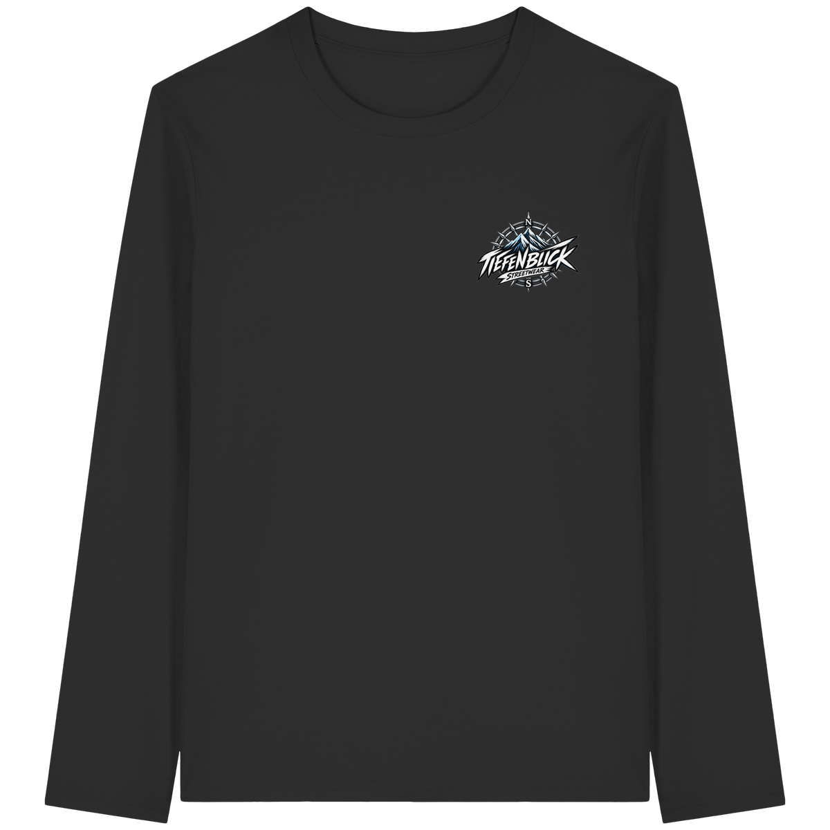 Tiefenblick Respekt Edition - Organic Longsleeve T-Shirt