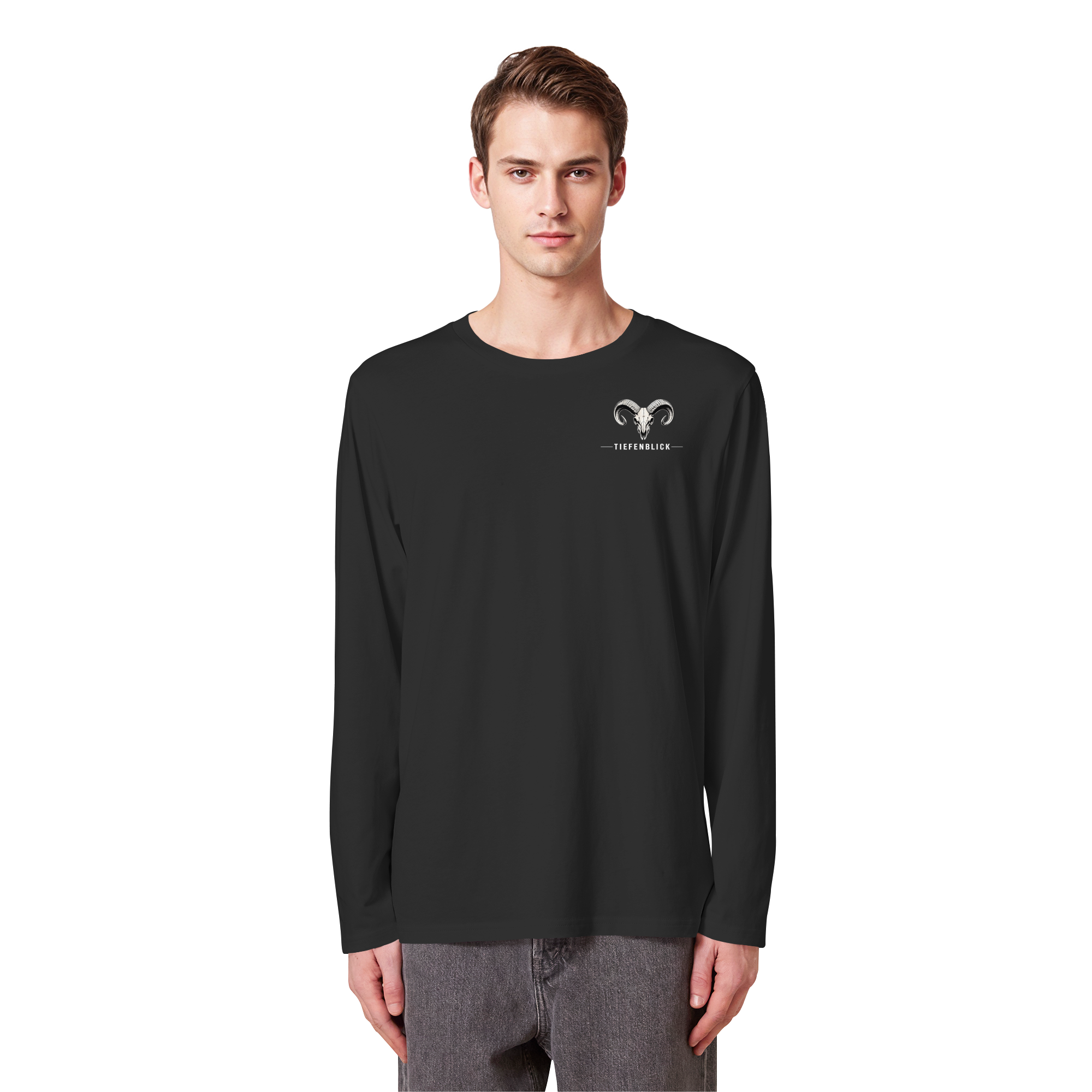 Tiefenblick Tiefe Fun - Organic Longsleeve T-Shirt