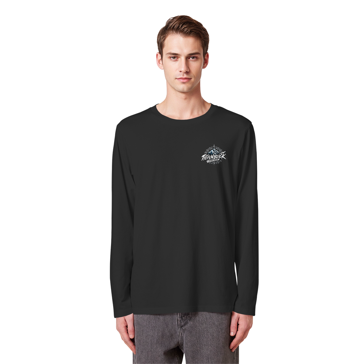 Tiefenblick True North Edition - Organic Longsleeve T-Shirt