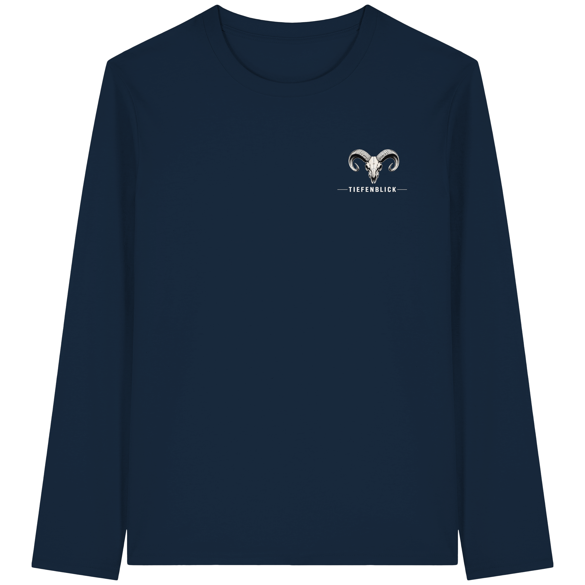 Tiefenblick Paraglider  - Organic Longsleeve T-Shirt
