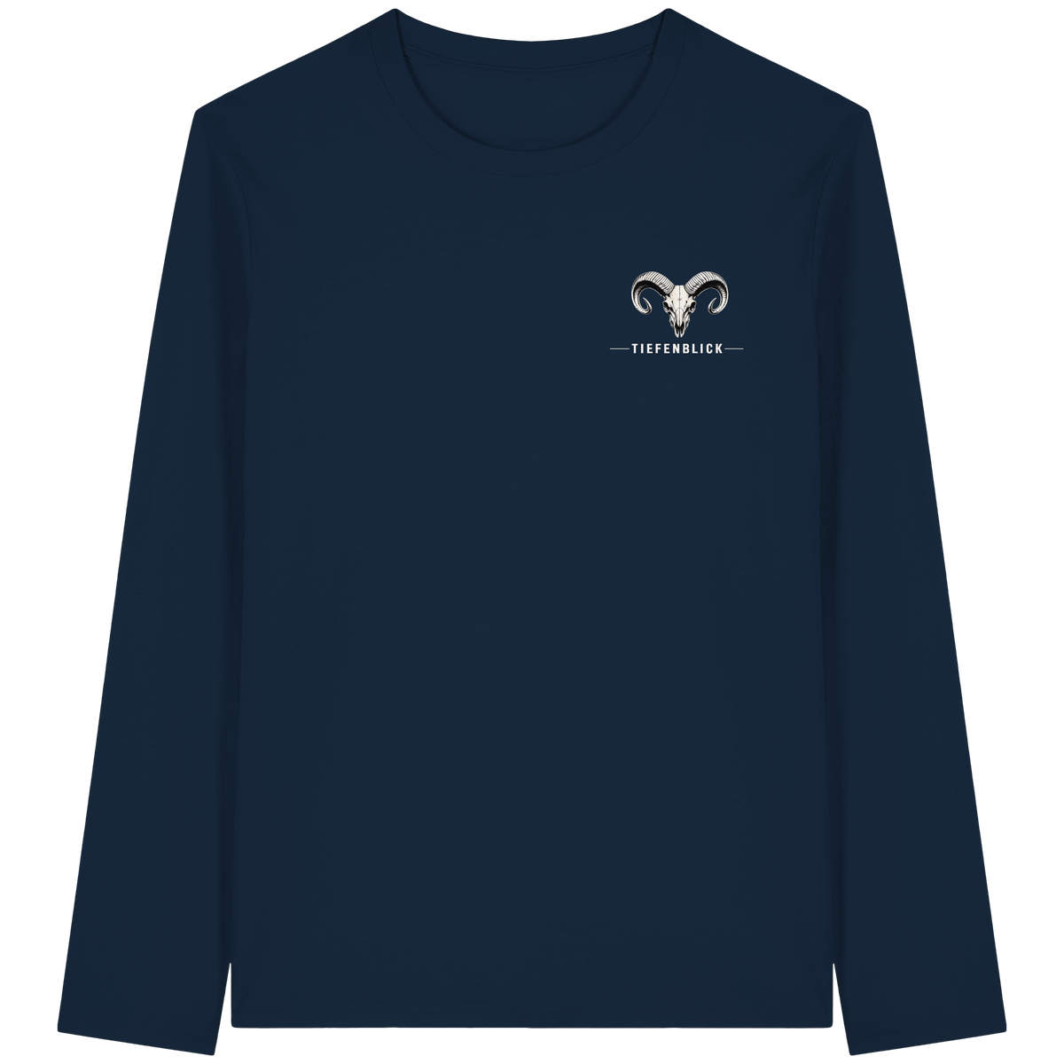 Tiefenblick Todeszone Fun - Organic Longsleeve T-Shirt