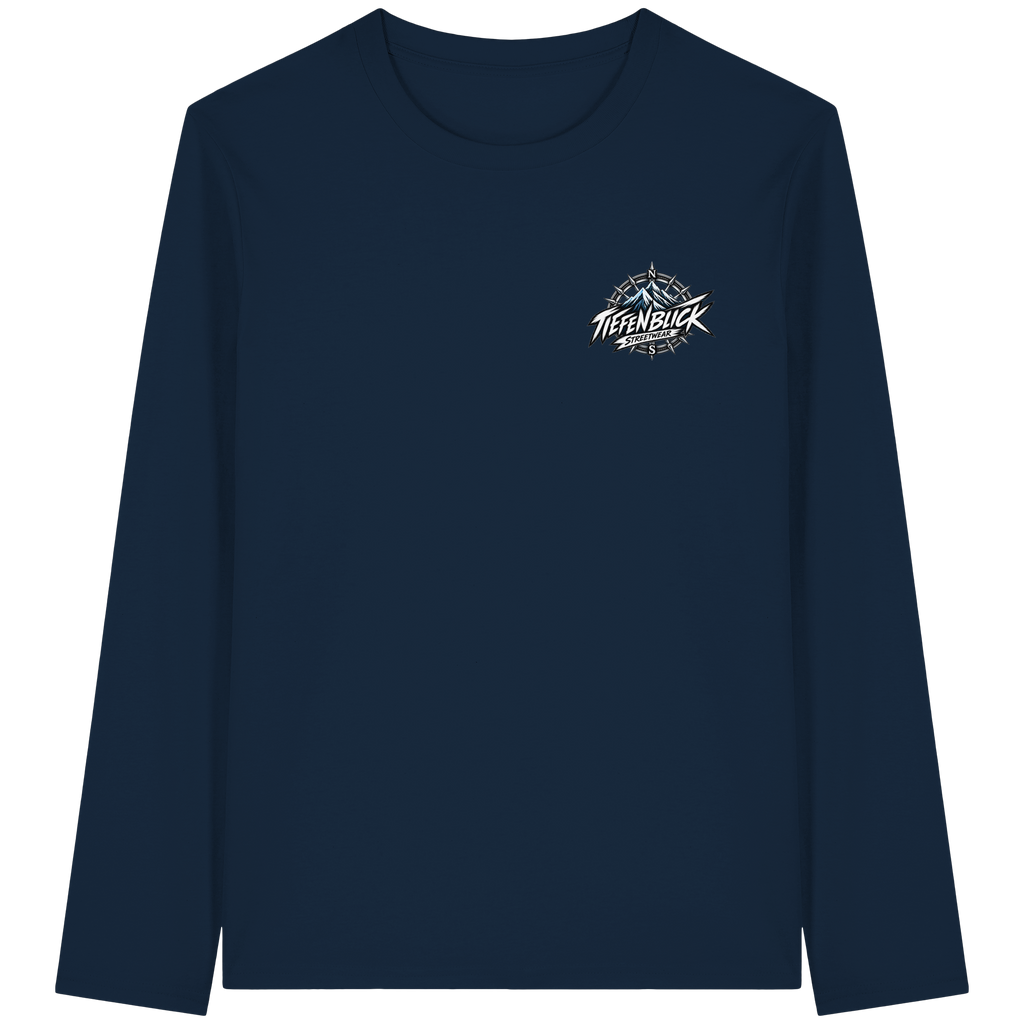 Tiefenblick Respekt Edition - Organic Longsleeve T-Shirt