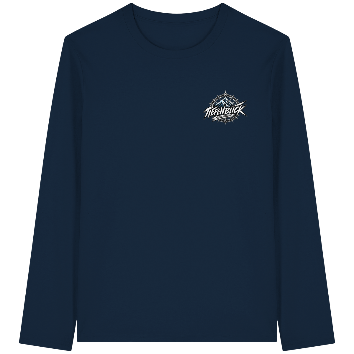 Tiefenblick Respekt Edition - Organic Longsleeve T-Shirt