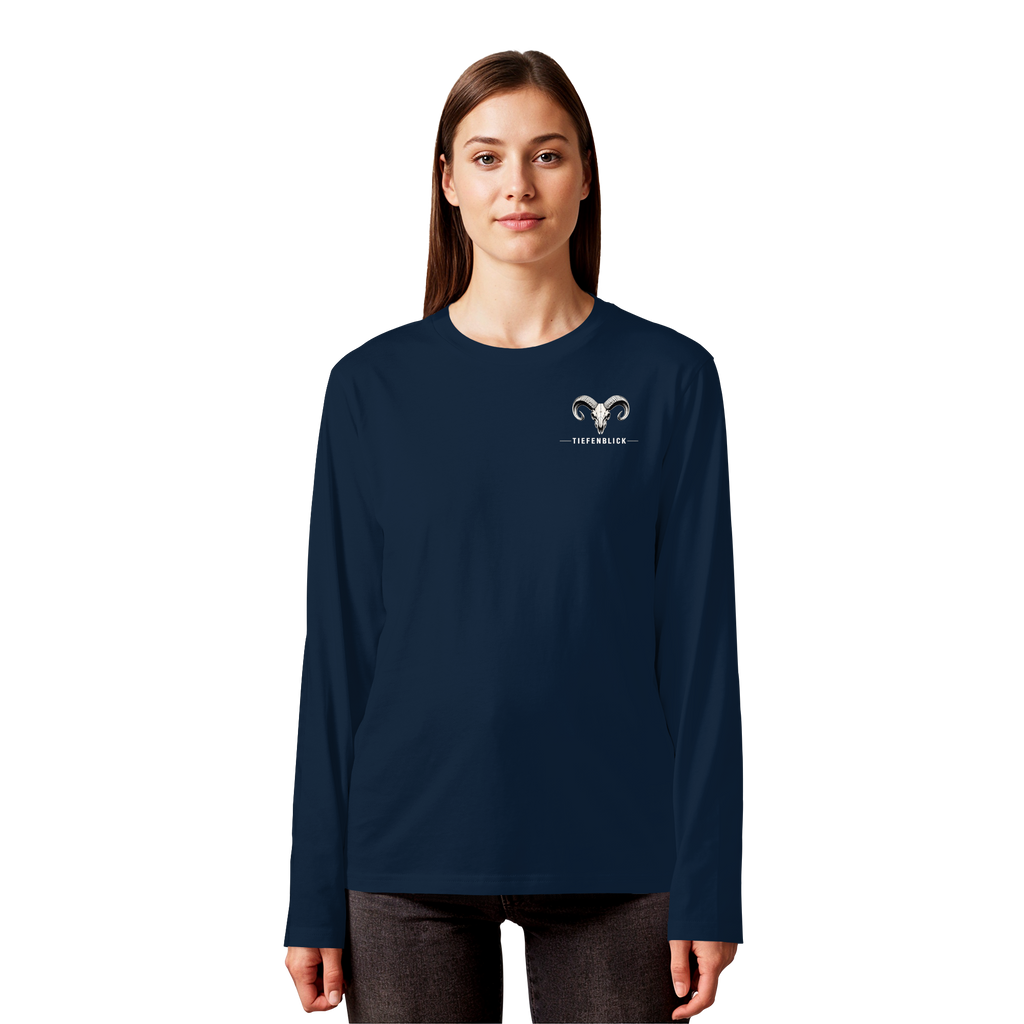 Tiefenblick Tiefe Fun - Organic Longsleeve T-Shirt