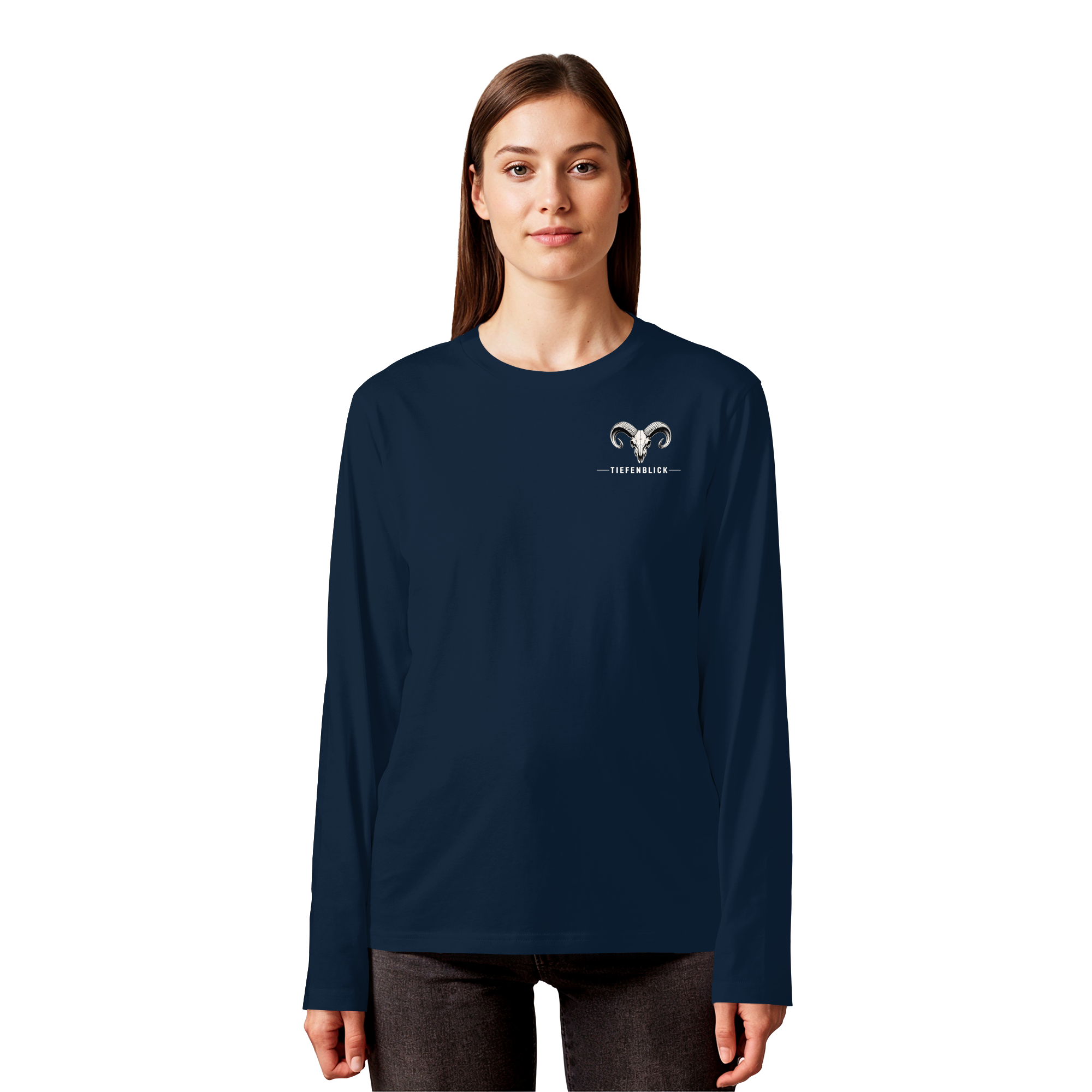 Tiefenblick Tiefe Fun - Organic Longsleeve T-Shirt