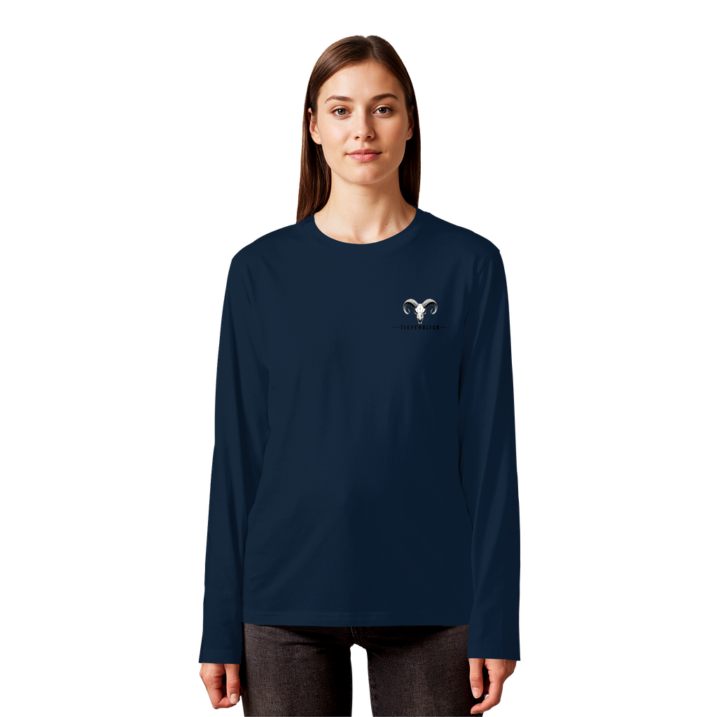 Tiefenblick Urlaub Fun  - Organic Longsleeve T-Shirt