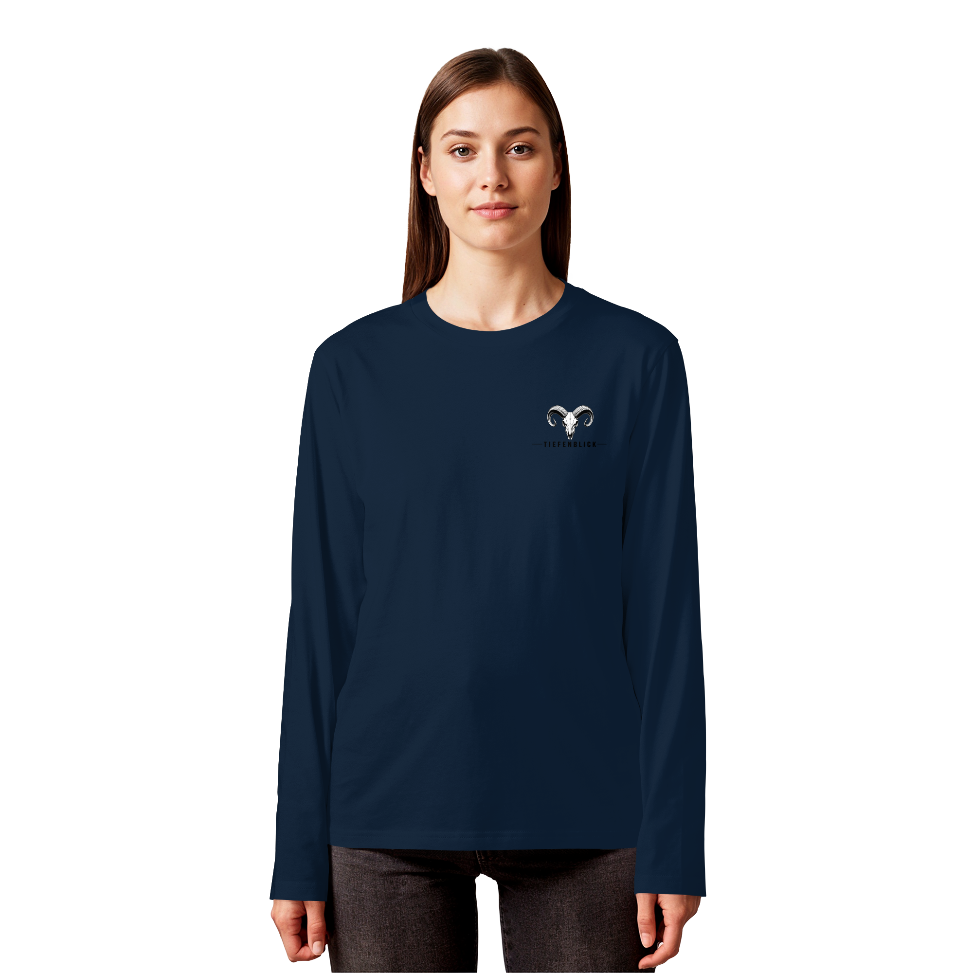 Tiefenblick Urlaub Fun  - Organic Longsleeve T-Shirt
