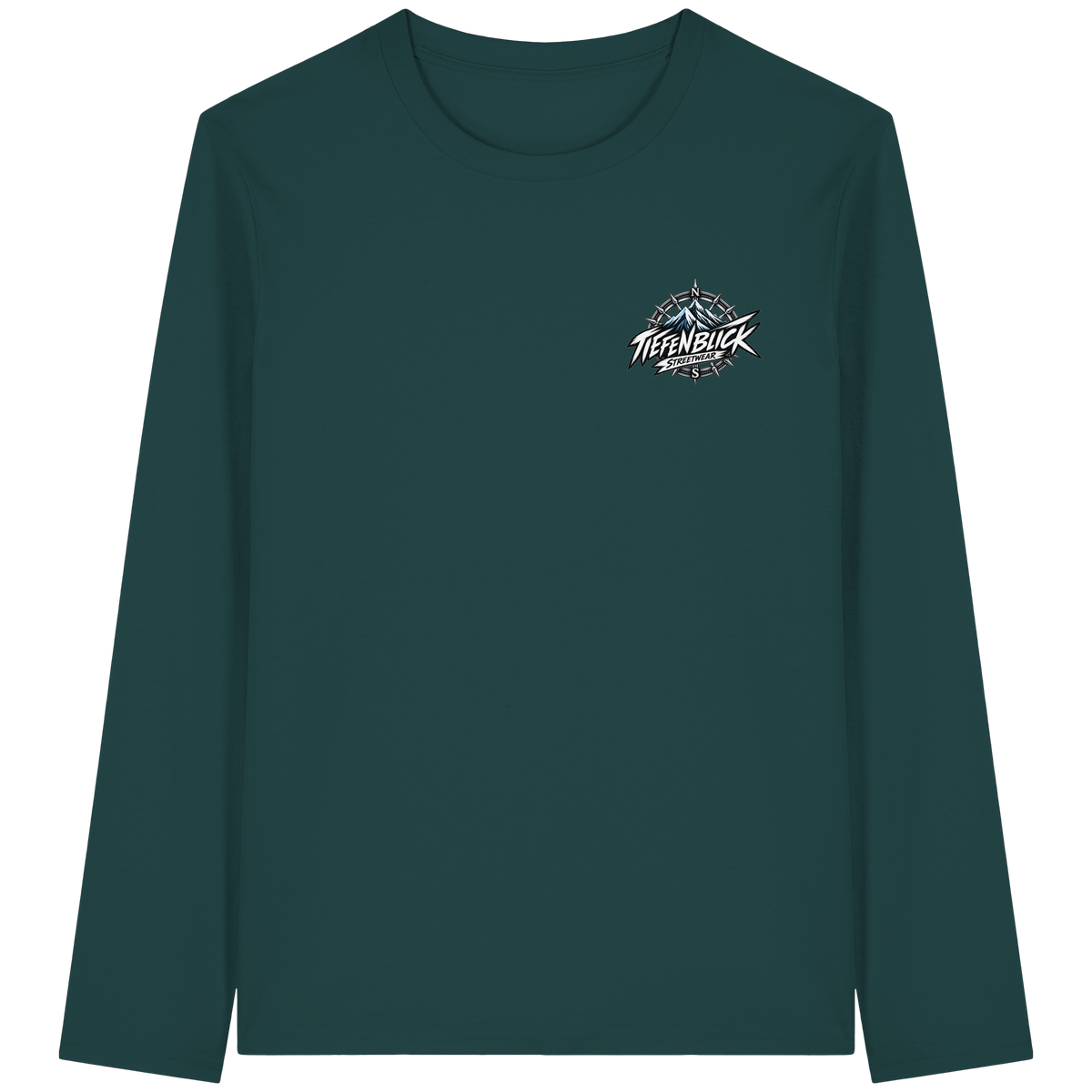 Tiefenblick Respekt Edition - Organic Longsleeve T-Shirt
