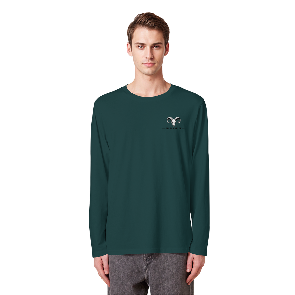 Tiefenblick Urlaub Fun  - Organic Longsleeve T-Shirt