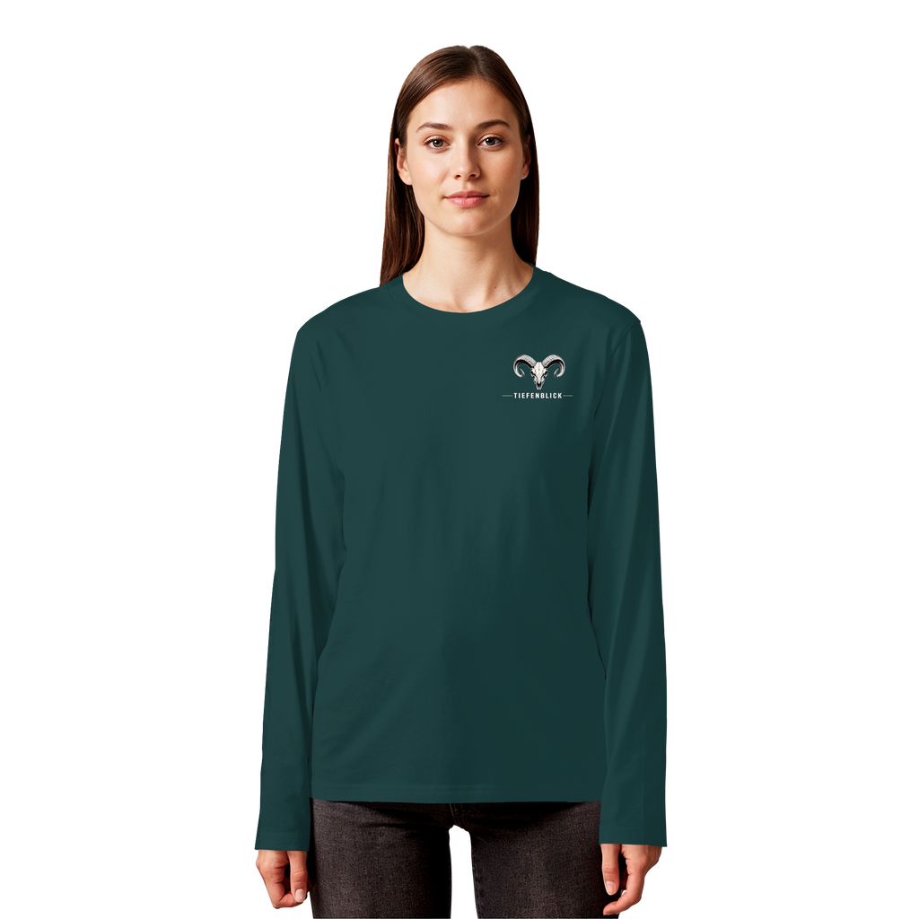 Tiefenblick Tiefe Fun - Organic Longsleeve T-Shirt