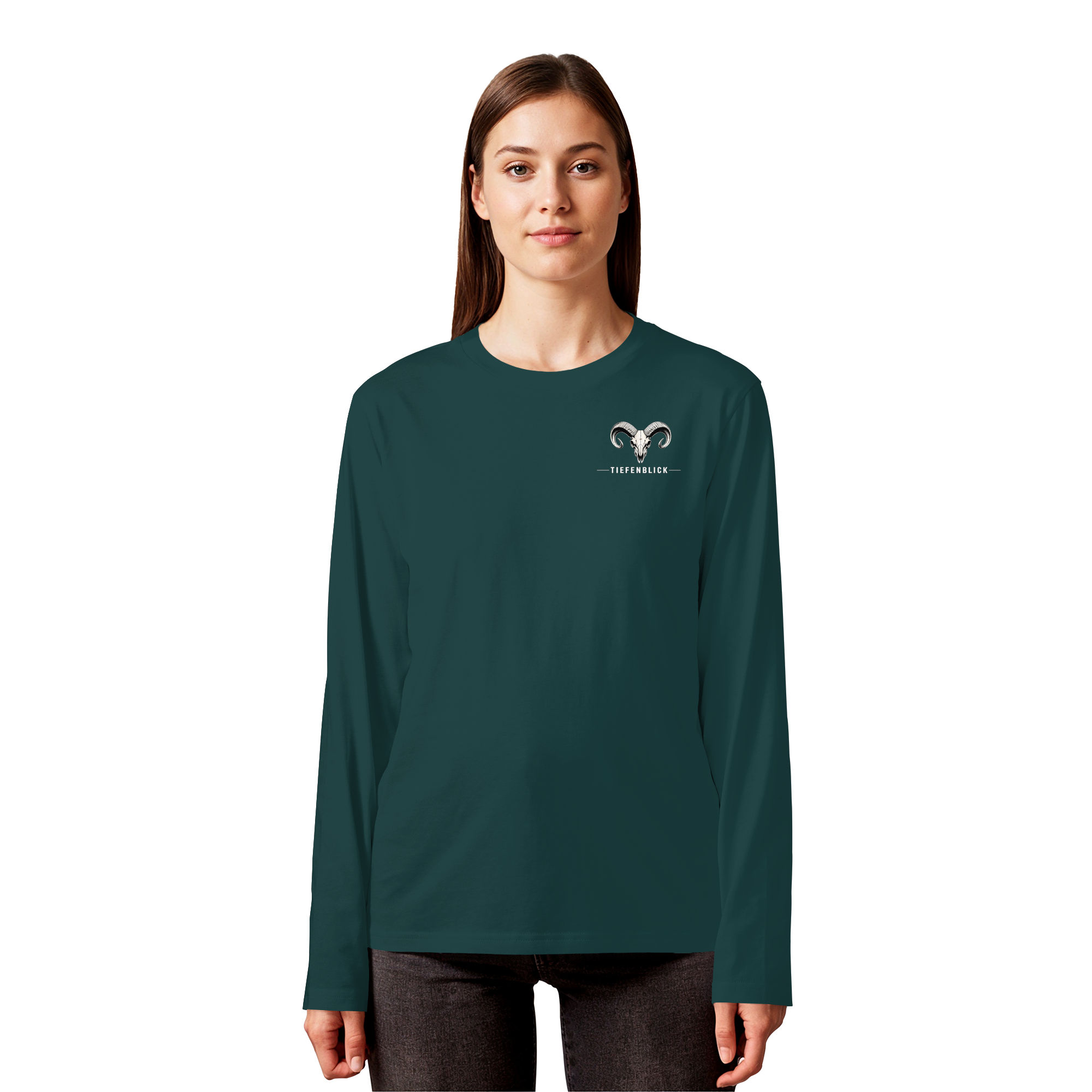 Tiefenblick Tiefe Fun - Organic Longsleeve T-Shirt