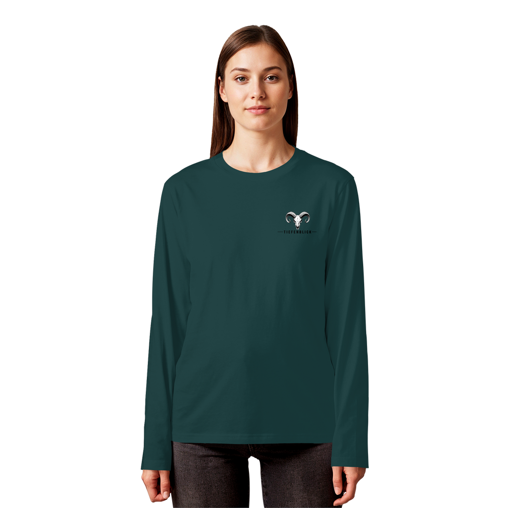 Tiefenblick Urlaub Fun  - Organic Longsleeve T-Shirt