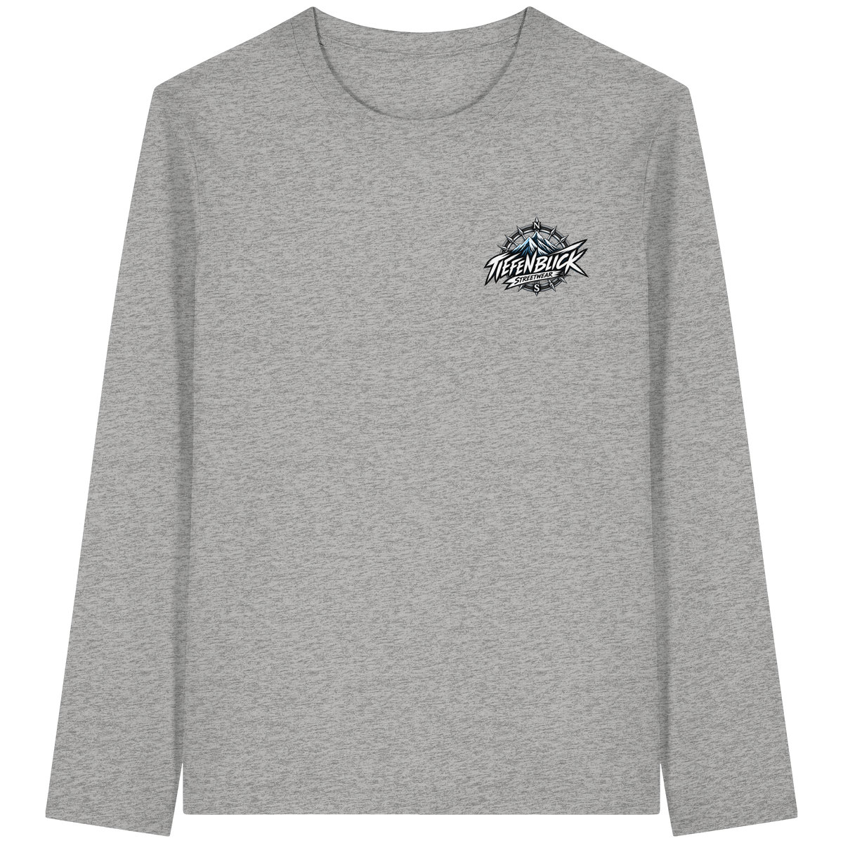 Tiefenblick Respekt Edition - Organic Longsleeve T-Shirt