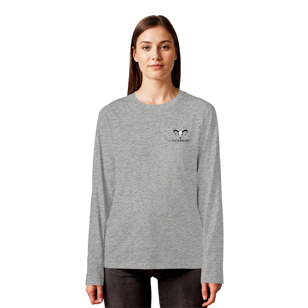 Tiefenblick Urlaub Fun  - Organic Longsleeve T-Shirt