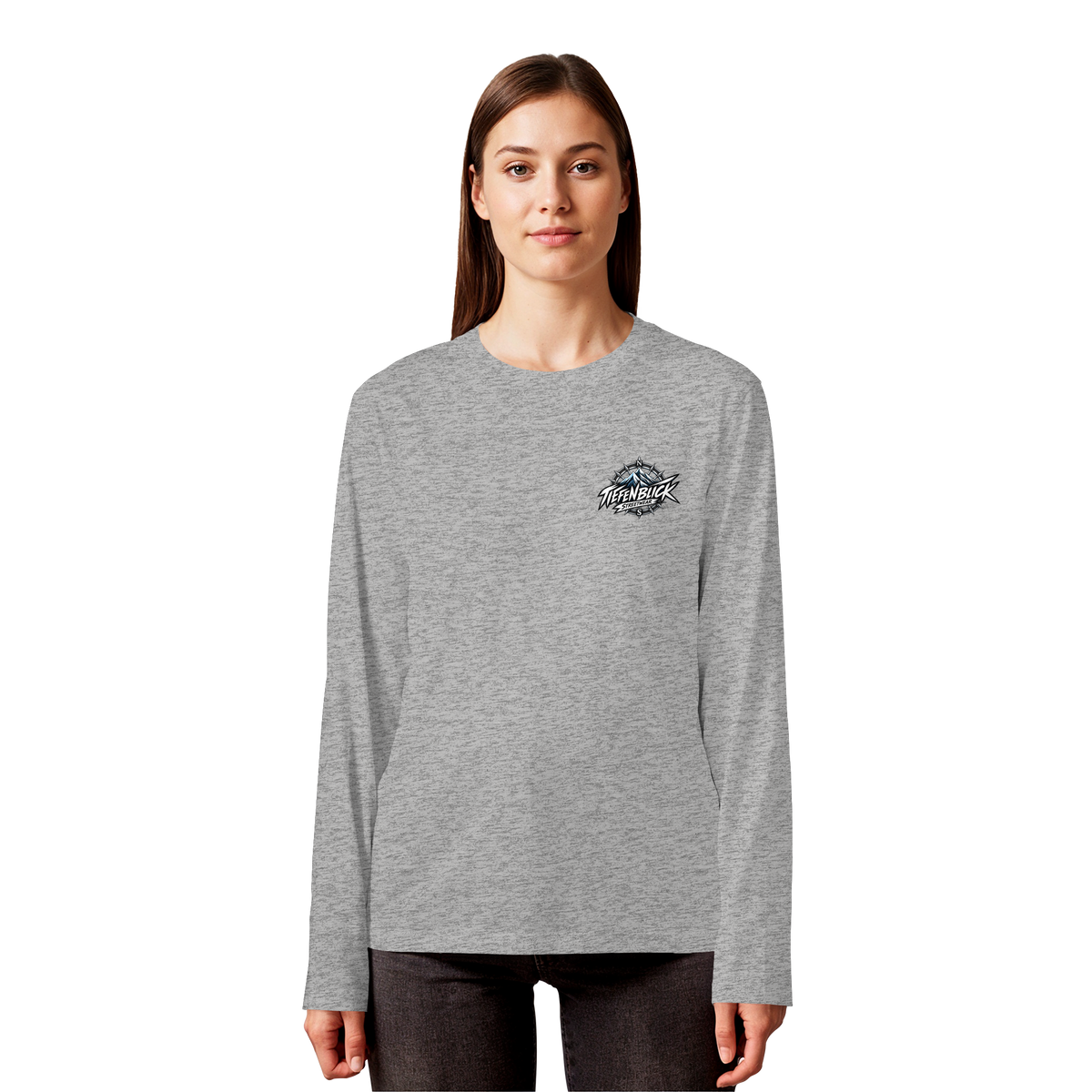 Tiefenblick Respekt Edition - Organic Longsleeve T-Shirt
