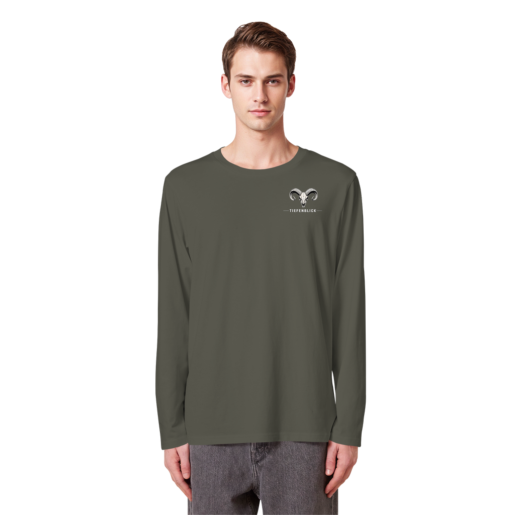 Tiefenblick Tiefe Fun - Organic Longsleeve T-Shirt