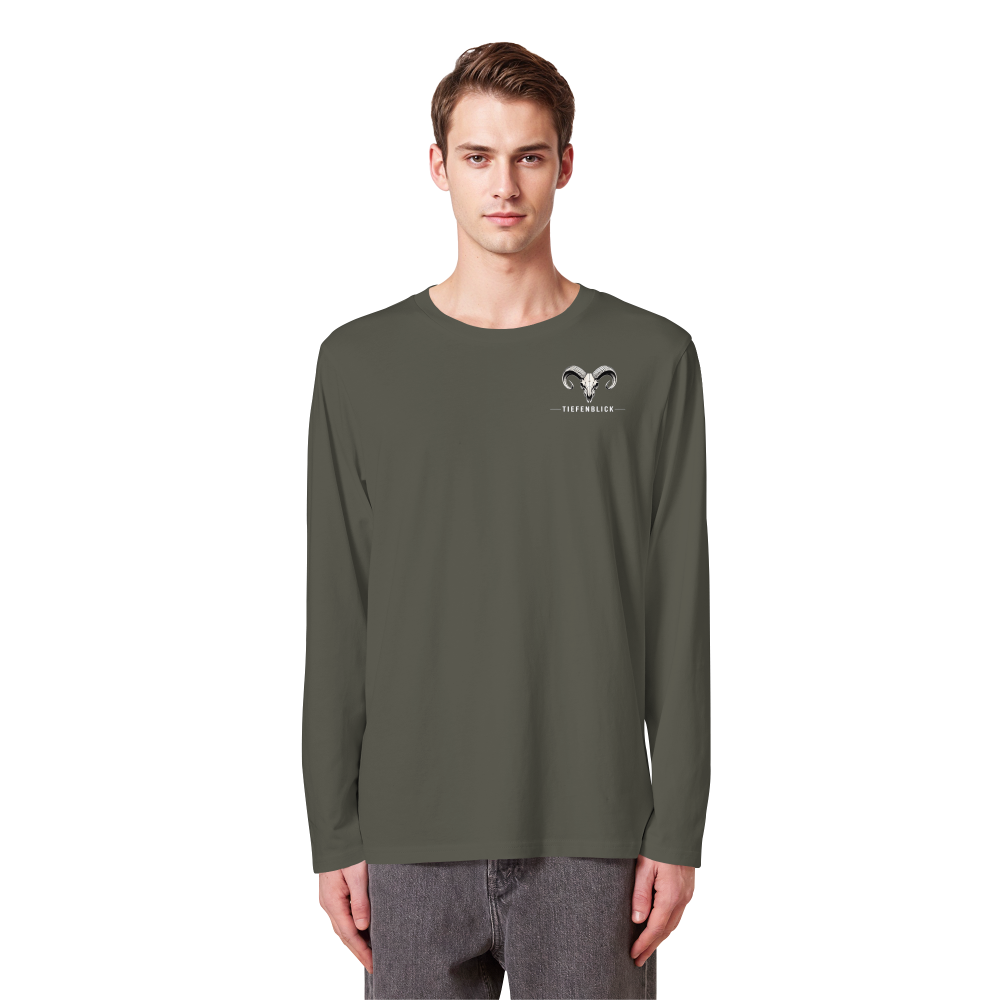 Tiefenblick Tiefe Fun - Organic Longsleeve T-Shirt