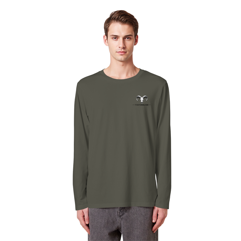 Tiefenblick Urlaub Fun  - Organic Longsleeve T-Shirt