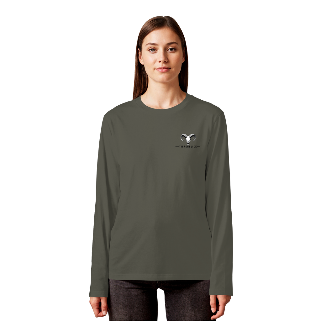 Tiefenblick Urlaub Fun  - Organic Longsleeve T-Shirt