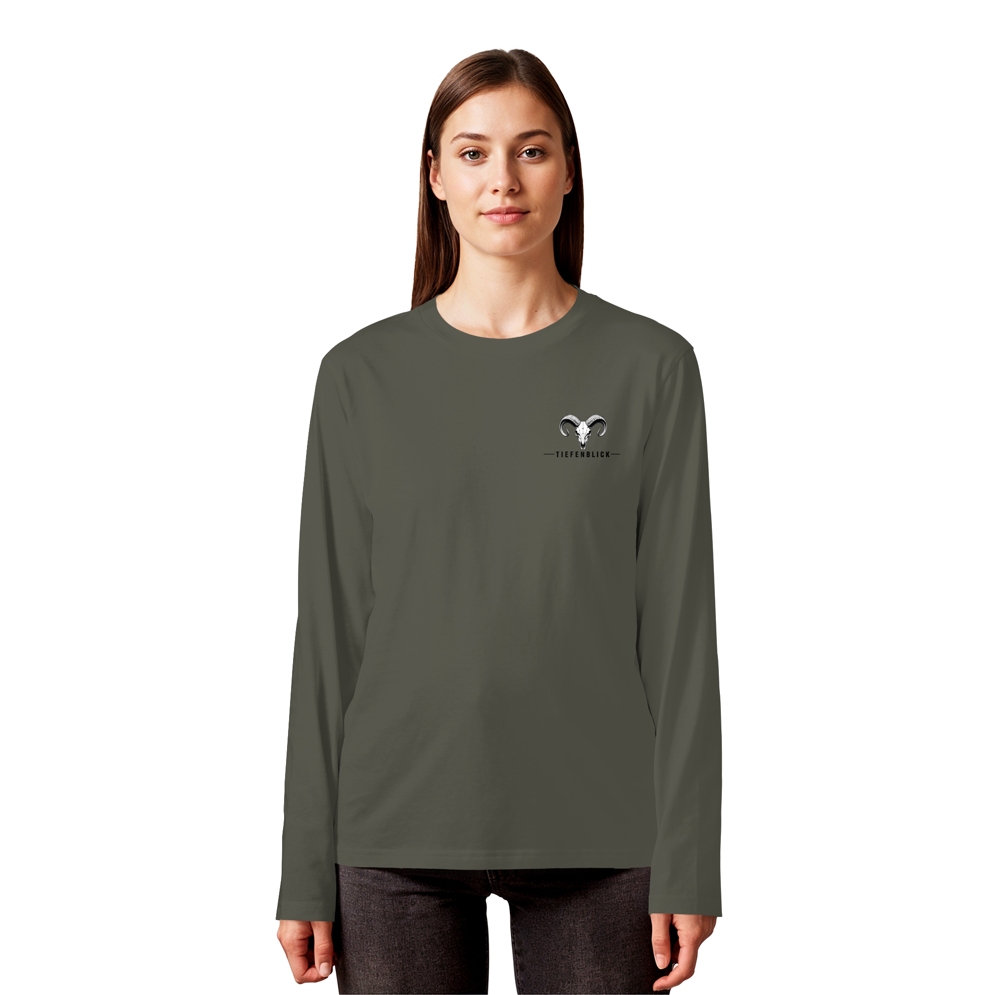 Tiefenblick Urlaub Fun  - Organic Longsleeve T-Shirt