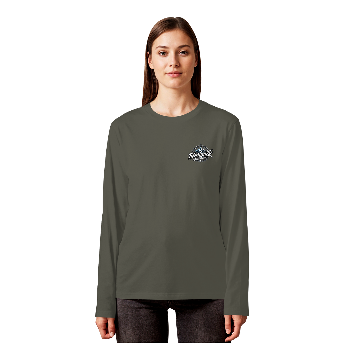 Tiefenblick Respekt Edition - Organic Longsleeve T-Shirt