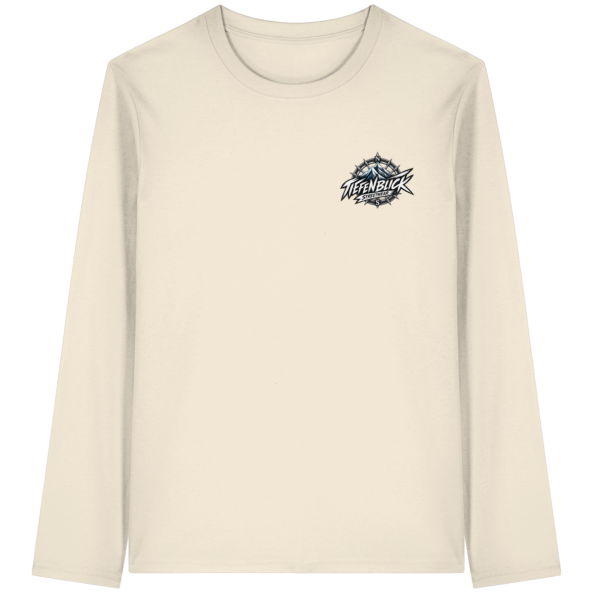Tiefenblick Respekt Edition - Organic Longsleeve T-Shirt