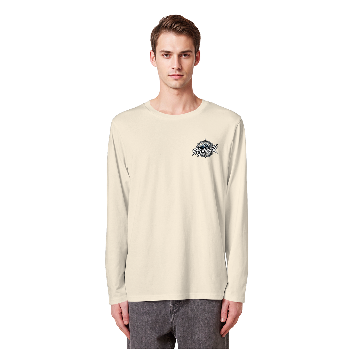 Tiefenblick Respekt Edition - Organic Longsleeve T-Shirt