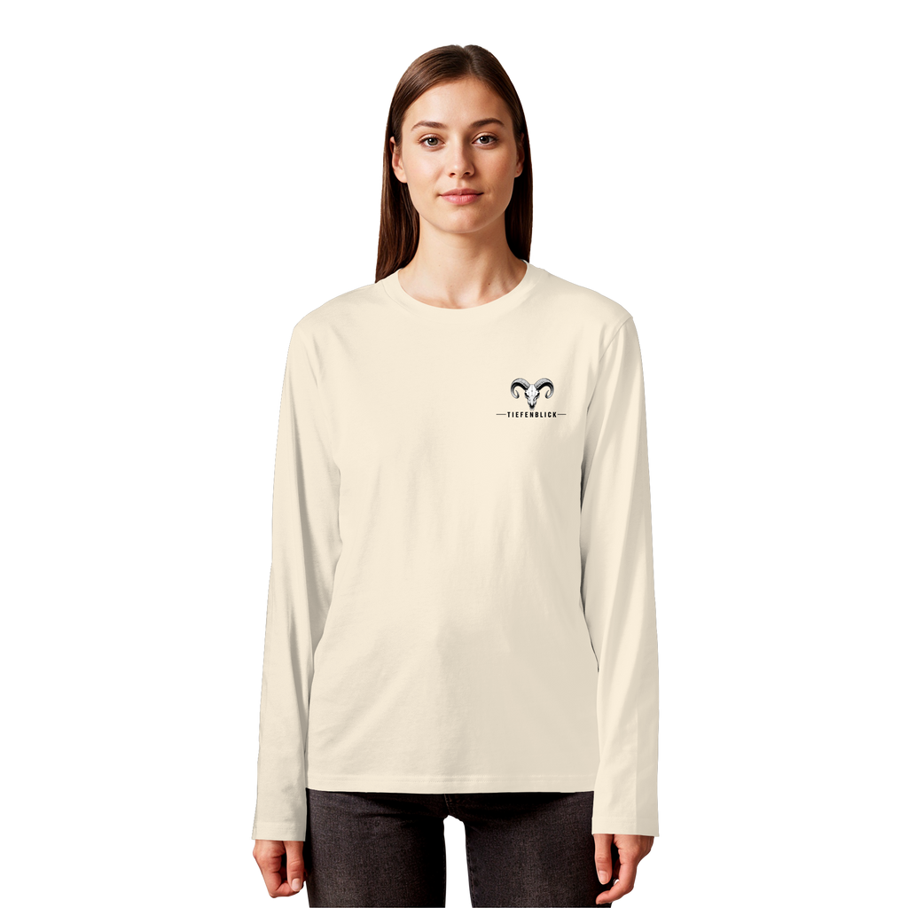 Tiefenblick Urlaub Fun  - Organic Longsleeve T-Shirt