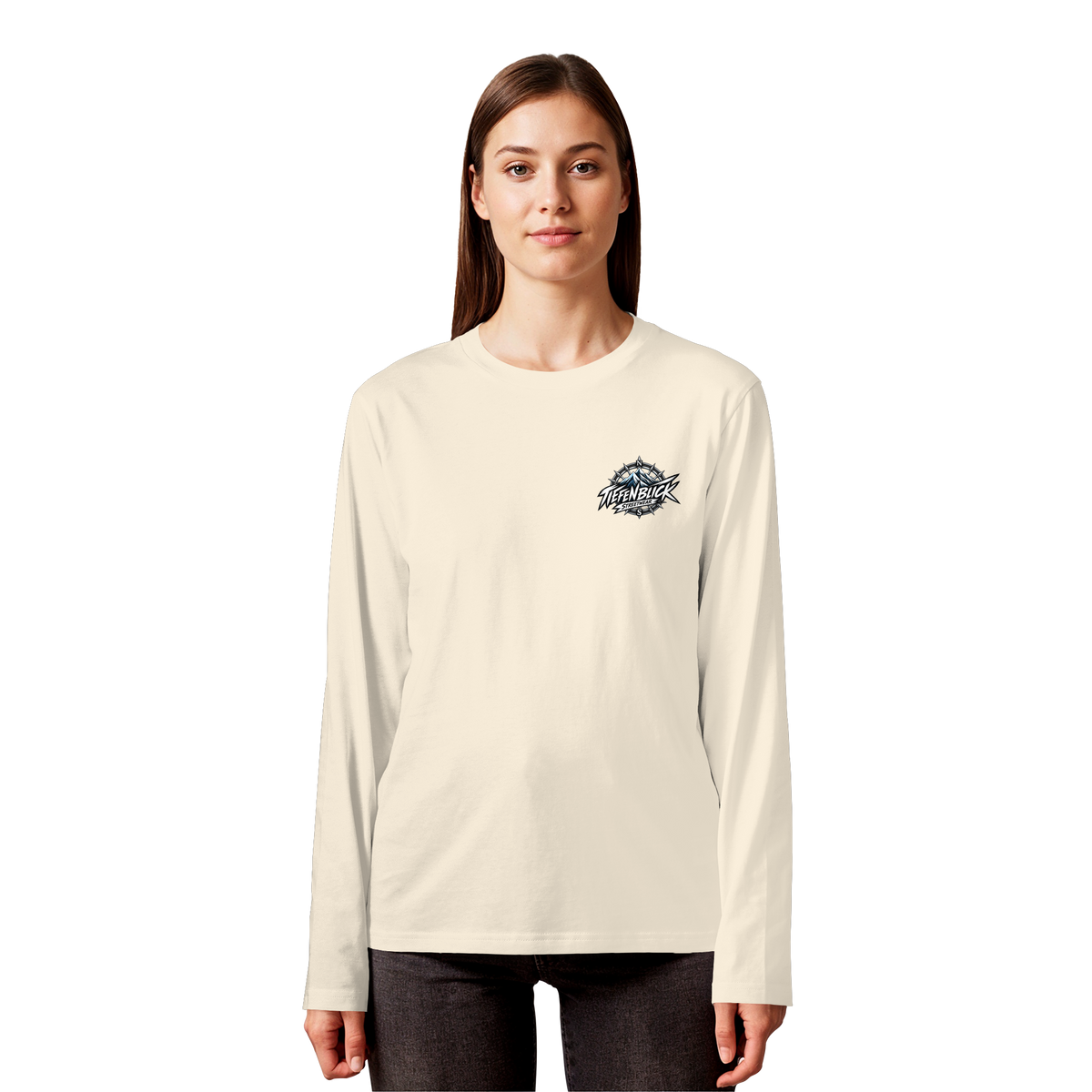Tiefenblick Respekt Edition - Organic Longsleeve T-Shirt
