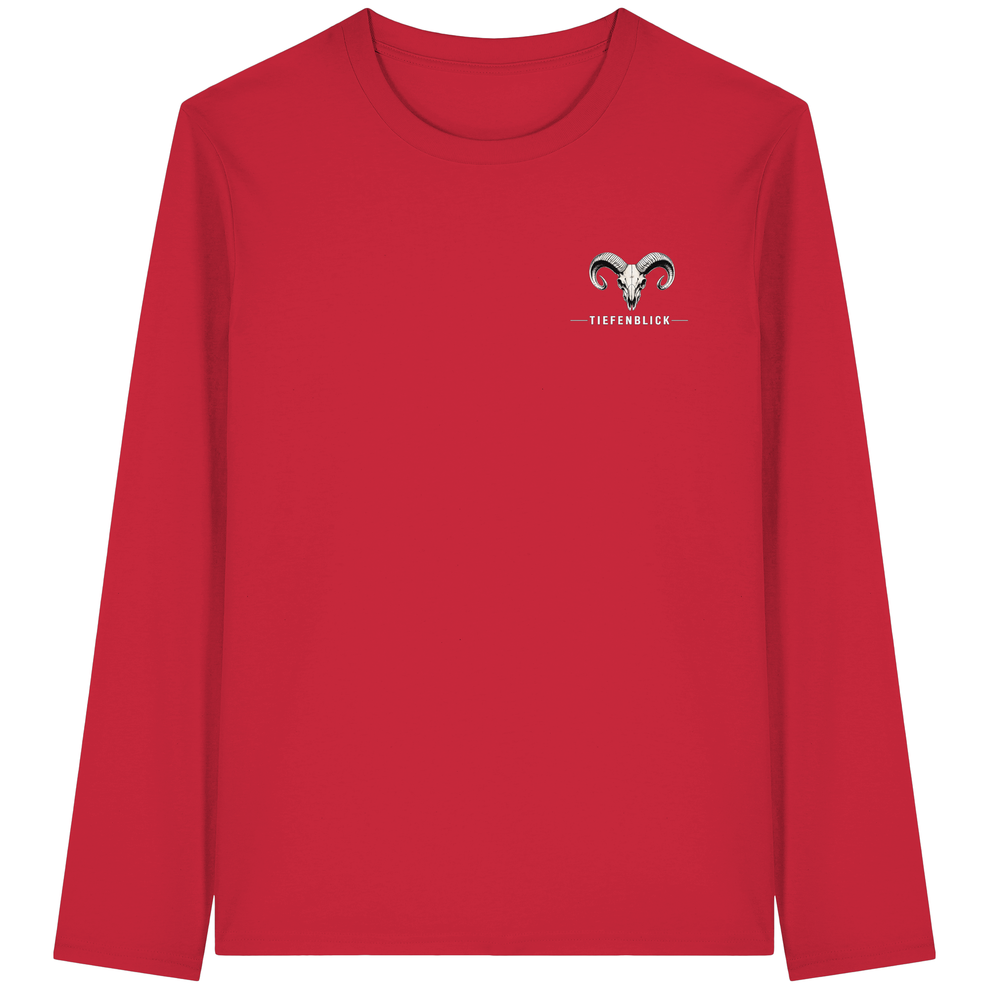 Tiefenblick Paraglider  - Organic Longsleeve T-Shirt