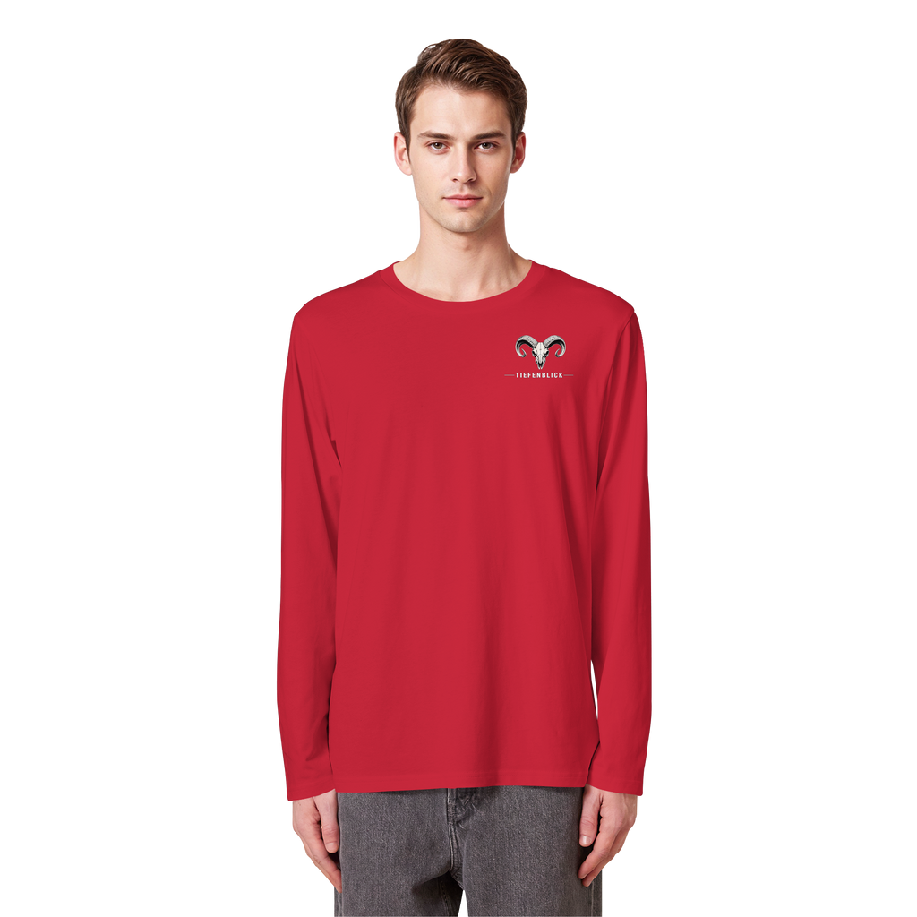 Tiefenblick Tiefe Fun - Organic Longsleeve T-Shirt
