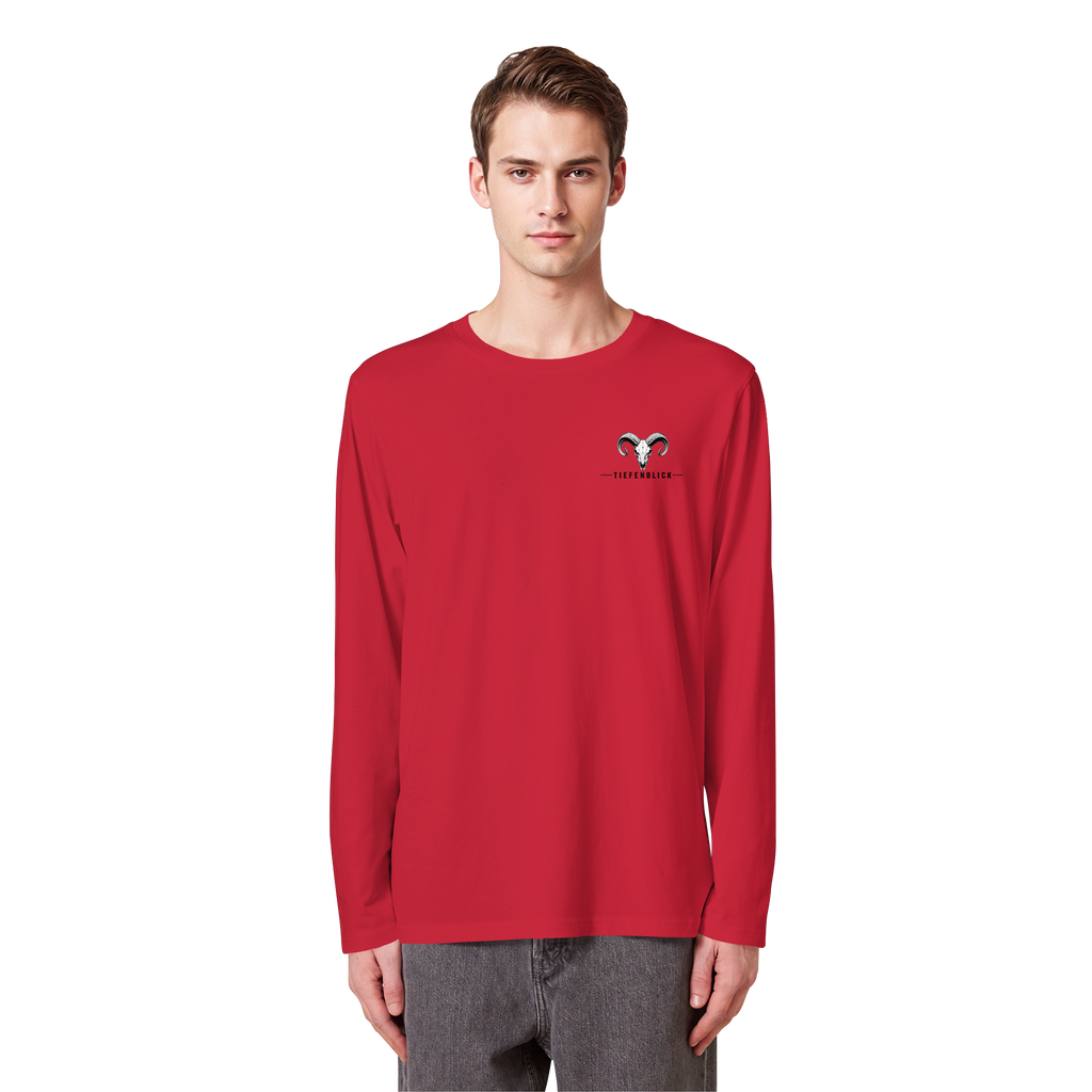Tiefenblick Urlaub Fun  - Organic Longsleeve T-Shirt