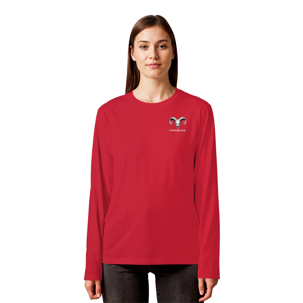 Tiefenblick Tiefe Fun - Organic Longsleeve T-Shirt
