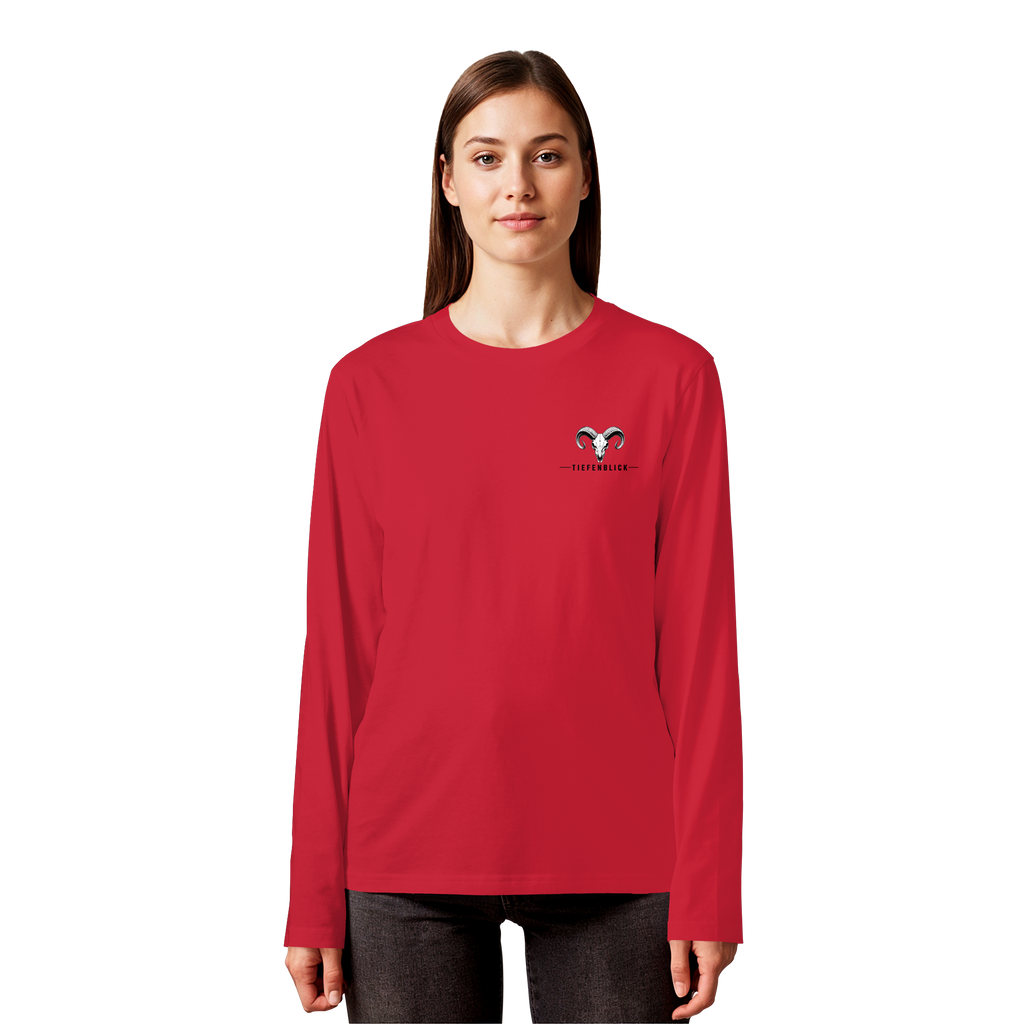 Tiefenblick Urlaub Fun  - Organic Longsleeve T-Shirt