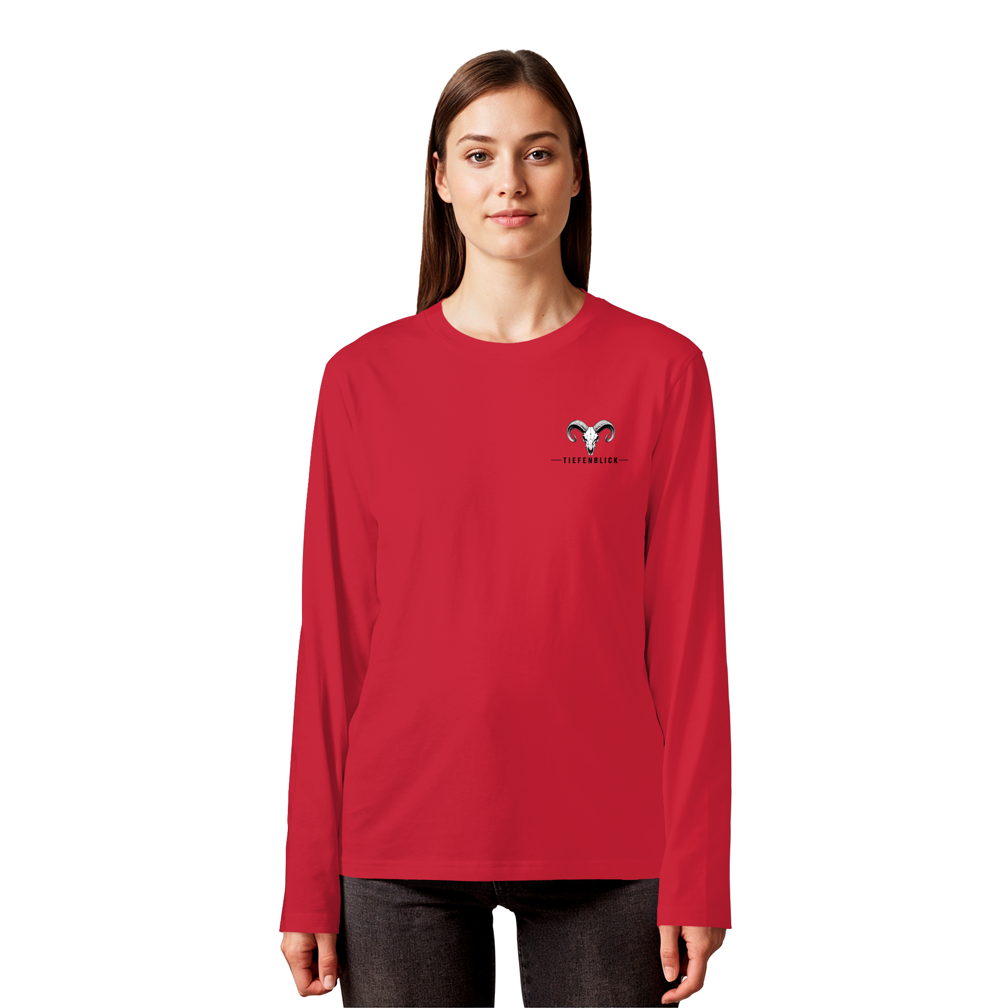 Tiefenblick Urlaub Fun  - Organic Longsleeve T-Shirt
