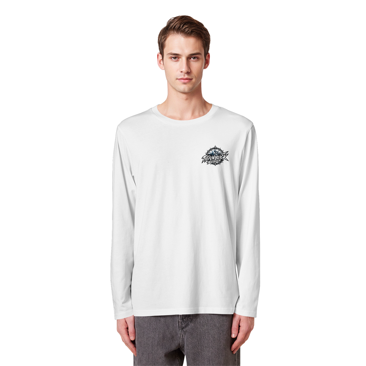 Tiefenblick Respekt Edition - Organic Longsleeve T-Shirt