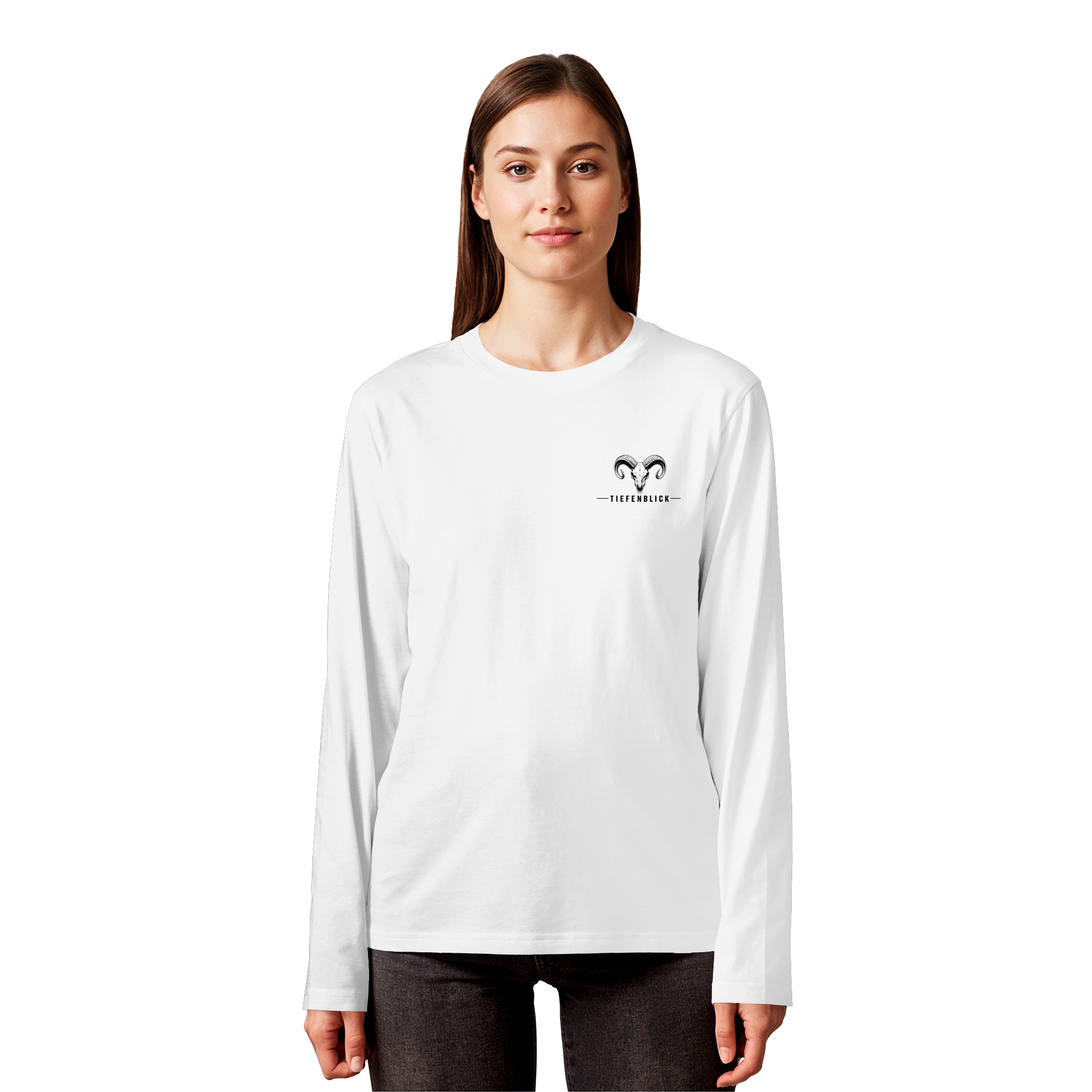 Tiefenblick Urlaub Fun  - Organic Longsleeve T-Shirt
