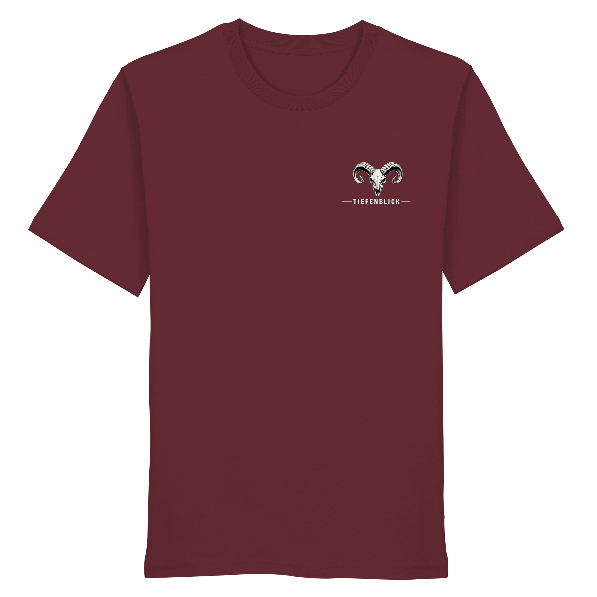 Tiefenblick Snowboarden Halfpipe - Organic Shirt