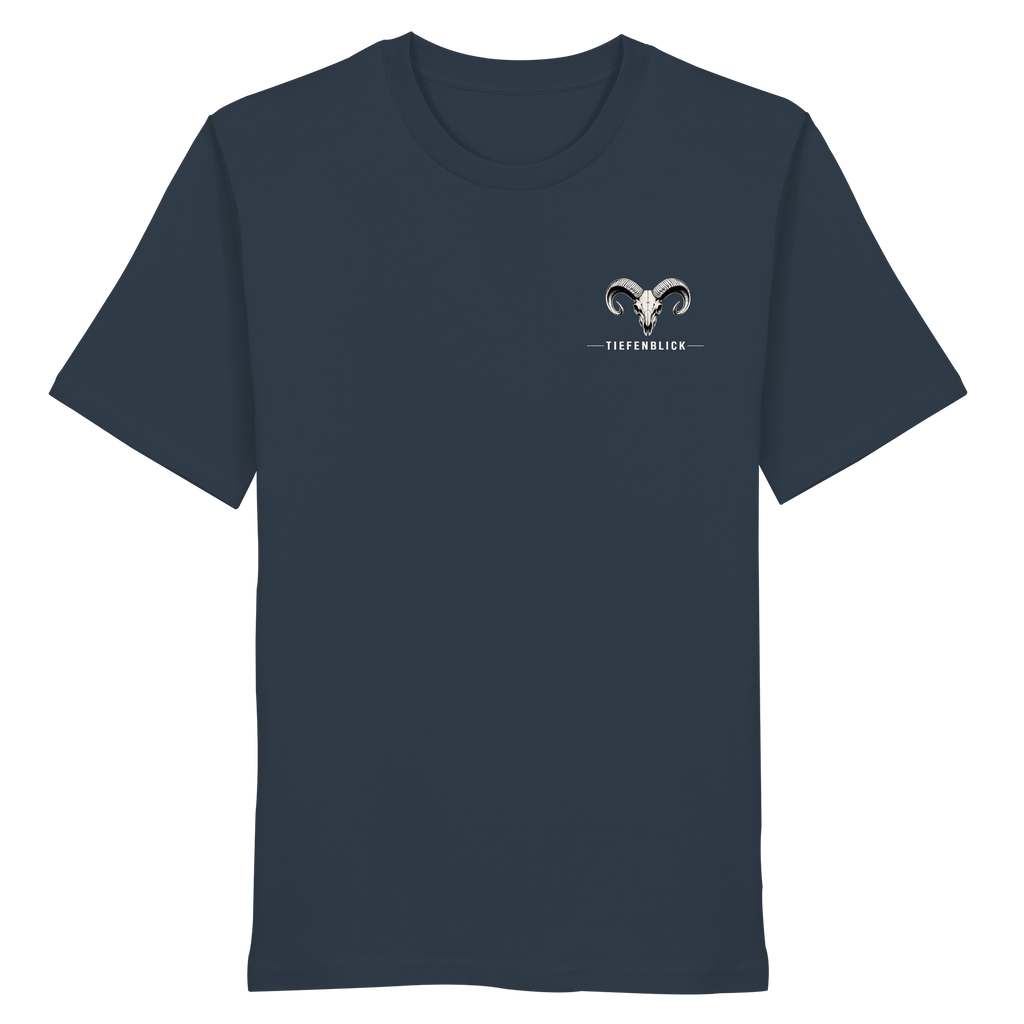 Tiefenblick Snowboarden - Organic Shirt