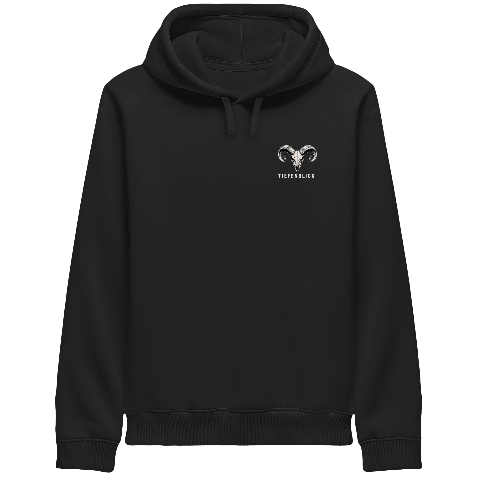 Tiefenblick Downhill - Organic Side Pocket Hoodie