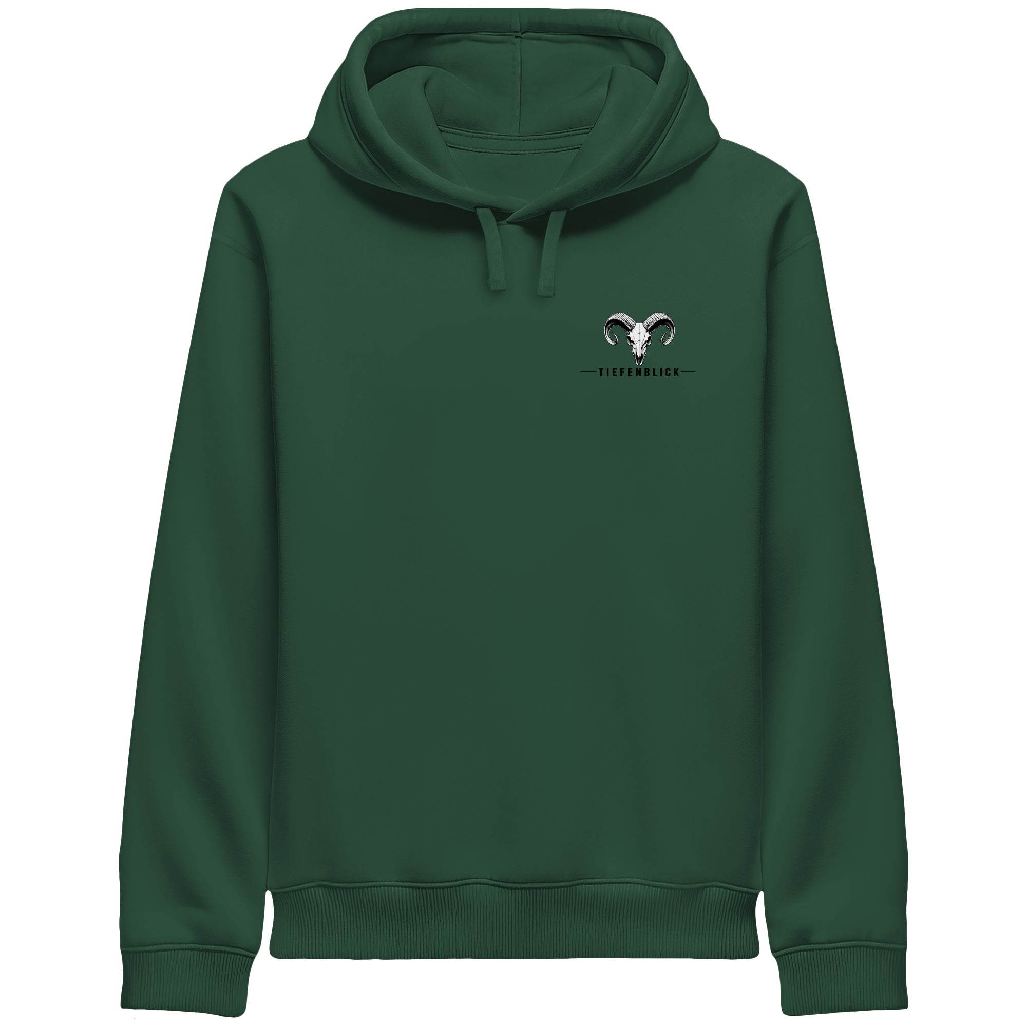 Tiefenblick Wandern Herz - Organic Side Pocket Hoodie