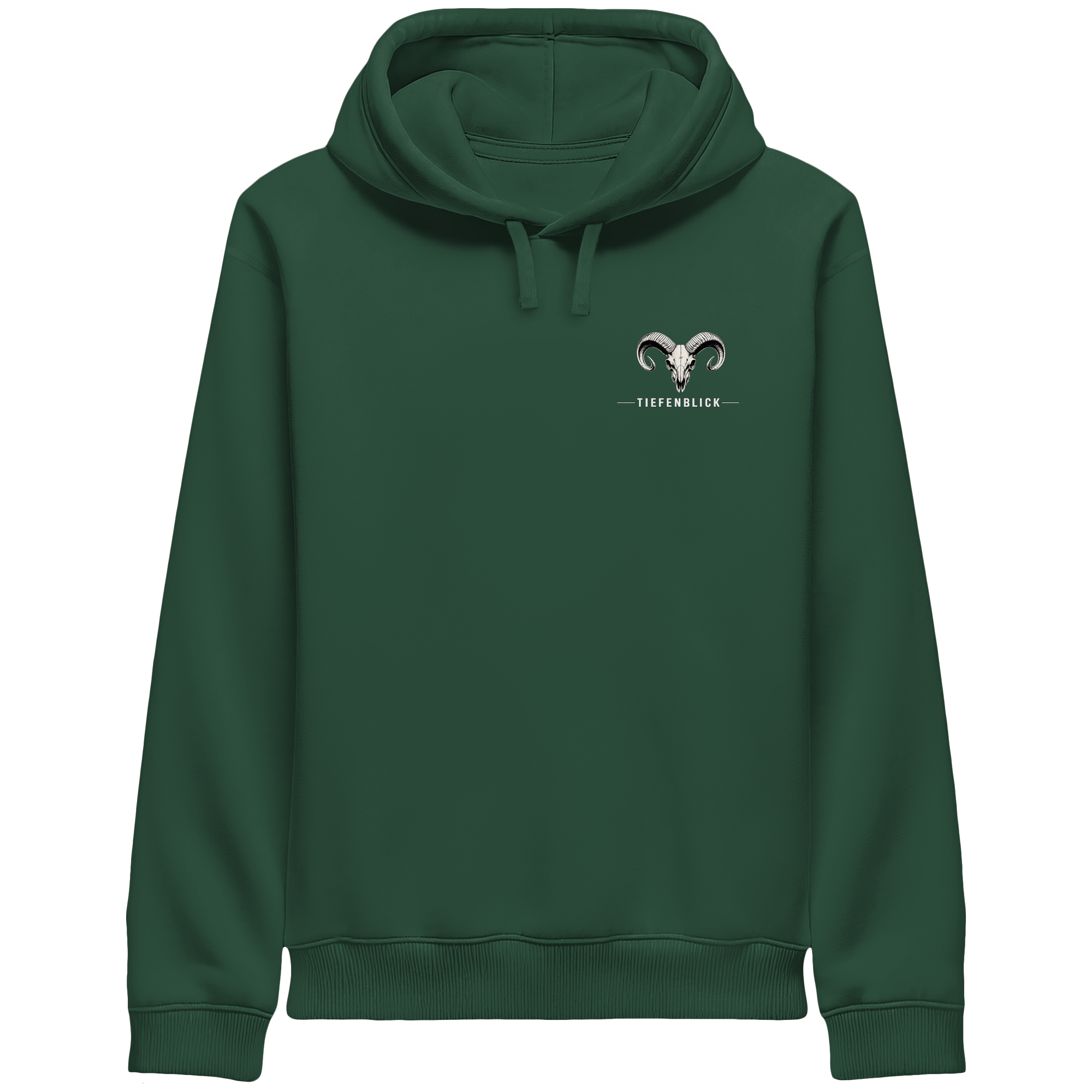 Tiefenblick Downhill - Organic Side Pocket Hoodie